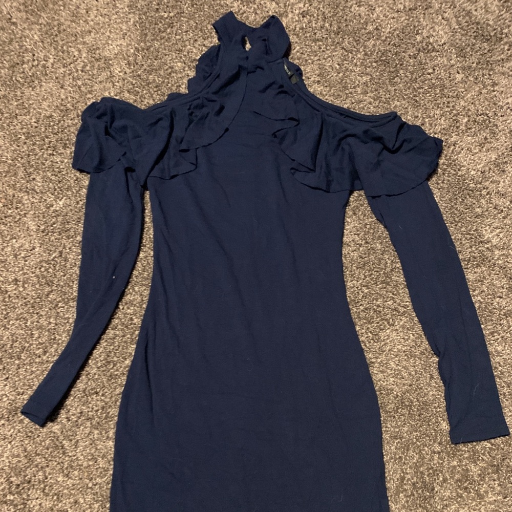 A dark blue forever 21 dress